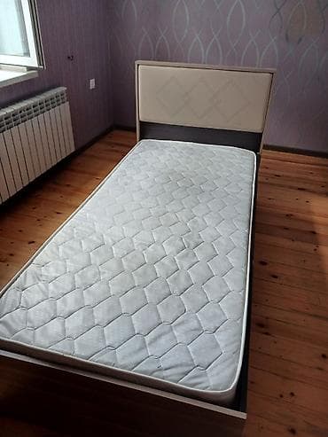 tek kiravatlar: Təknəfərlik çarpayı, Matras ilə — 3