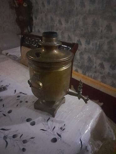 İşlənmiş Od Samovar, 7 l, Ünvandan götürmə — 4