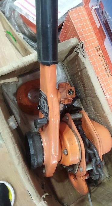 Mexaniki əl alətləri: Tal ruçqalı( 750 kq lıq_ 130 man) (1.5 ton_ 185man)(3 tonluq 240 man) — 5