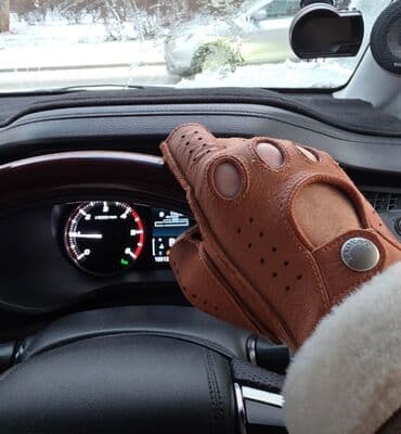 Qaşıqlar: YAOYAO sürücü əlcəkləri - Təbii dəri. Qiymət - 45 manatdan 75 manata — 5