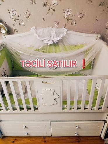 🔥TƏLƏSİN Uşaq beşiyi – 450 AZN 💸 alınıb. 200 AZN 💸 satılır. Əla