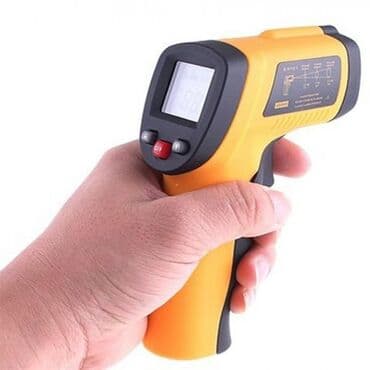 Tibbi avadanlıq: Termometr Məhsulun Rəngi: Göy ✔Lazer Termometr :-50 dərəcədən +600 — 1