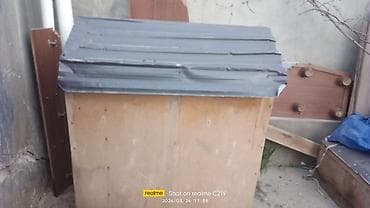 goyercin damı: Taxta quşxana/kümes - Material: kontrplak/taxta gövdə, metal örtüklü — 3