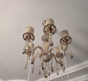 ofis şəkilləri: Çılçıraq, 5 lampa, Metal — 2