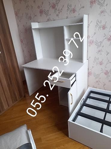 Для девочки и мальчика, Новый, Односпальная кровать, Письменный стол — 3