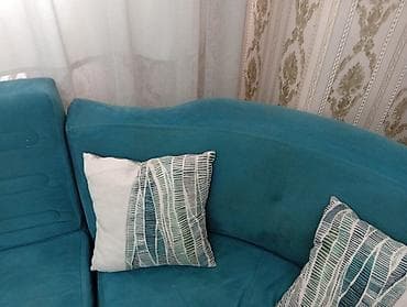 kusetka satisi: Künc divan, İşlənmiş, Açılan, Bazalı, Dəri, Çatdırılma yoxdur — 1