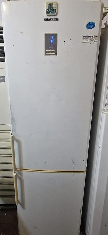 qapi zvanoku: İşlənmiş 2 qapılı Samsung Soyuducu Satılır, rəng - Ağ — 1