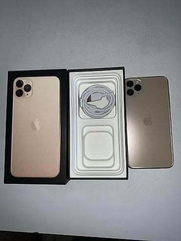 IPhone 11 Pro Max, 64 GB, Qızılı, Face ID