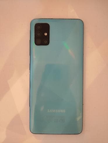 samsung kondisoner: Samsung Galaxy A51, 64 GB, rəng - Göy — 2