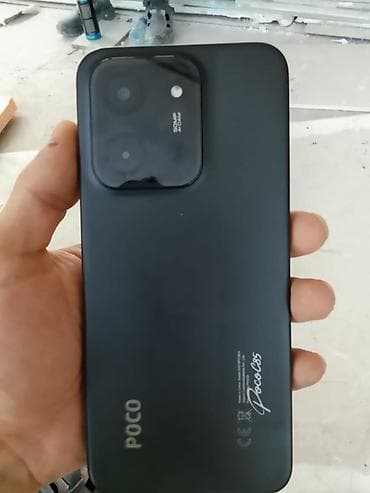 Elektronika: Poco C85, 256 GB, rəng - Qara, Barmaq izi — 2