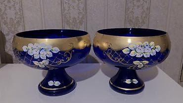 sakura qablari: Bogema dəsti.2 ədəd meyvə qabı.İşlənməyib təzədir,sınığı yoxdur,zəri — 1