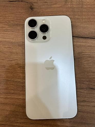 iphone 13 case: IPhone 15 Pro Max, 256 GB, Gümüşü, Face ID — 1