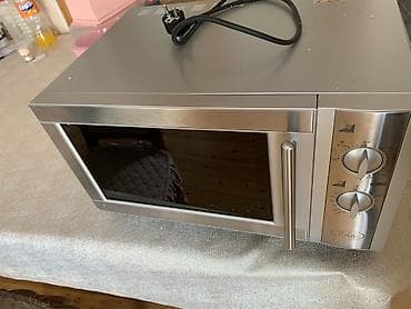 kondisioner satilir islenmis: Mikrodalğalı soba Quraşdırılan, Qril ilə, rəng - Gümüşü — 6