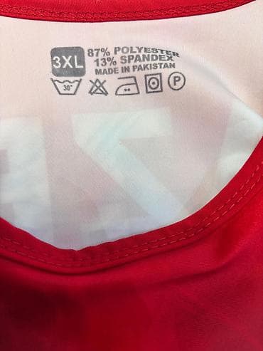 Digər kişi geyimləri: Güləş geyimi – “WRESTLING” dizaynlı singlet - Ölçü: 3XL - Material — 2