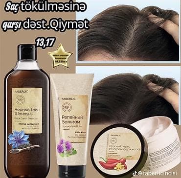 Qiymətlər münasibdir istiyən yazıb soruşa bilər Faberlic məhsulları –