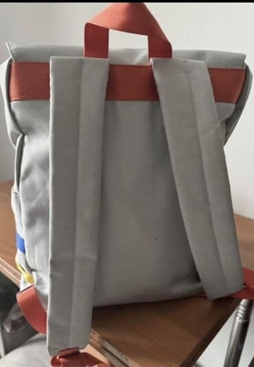 usaq çantaları instagram: Uşaq/yeniyetmə üçün çoxfunksiyalı bel çantası - Dizayn: Açıq boz əsas — 2