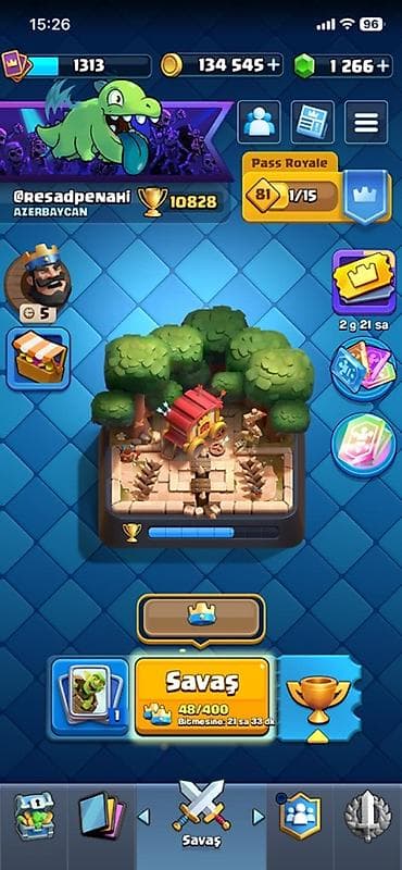 Clash Royale hesabı satılır – yüksək trofeyli və zəngin kolleksiya - lalafo.az -da Clash Royale hesabı satılır – yüksək trofeyli və zəngin kolleksiya -