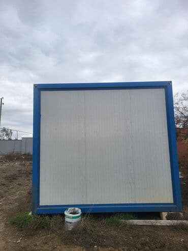 продам коробки картонные: Konteyner 3.00 x 7.00 iki otaqli və sanitar qovsaqli. sağ/sol otaqlar — 5