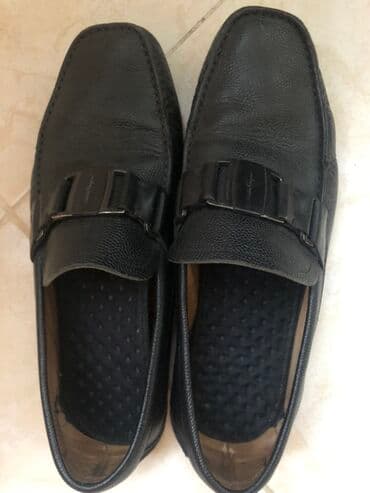 женские мокасины на шнурках: Ölçü: 41, rəng - Qara, İşlənmiş — 2