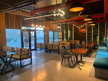 mərdəkanda kirayə: Uluxanlı Restaurant – geniş və işıqlı məkan - Fasaddan görünən — 15