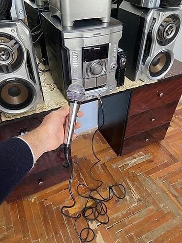 islenmis maqintafon: Original musiqi mərkəzi sony. 10 min vat. Aux bluteooh radio sd card — 8