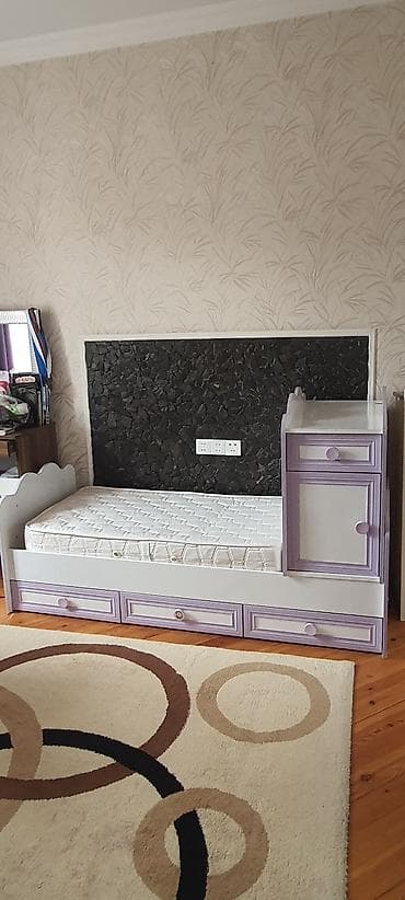 usaq skaf: Uşaq/yataq otağı üçün tək nəfərlik çarpayı dəsti salam uşaq yataq — 2