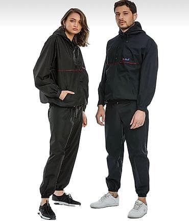 Bədənə qulluq: Fitblue sauna esofman terlederek ceki vermeye komek edir butun — 1