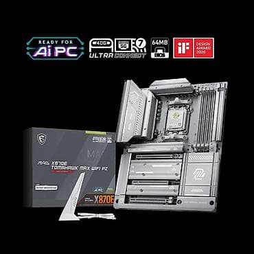 komputer ekrani: MSI MAG X870E TOMAHAWK MAX WIFI PZ - yüksək performanslı oyun və — 1