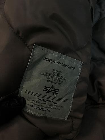 herbi papaqlar: Alpha Industries CWU-45/P pilot gödəkçəsi - Brend/model: Alpha — 4