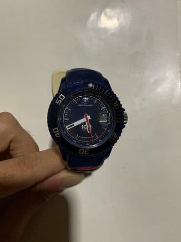 Çaydanlar: İşlənmiş, Qol saatı, BMW, rəng - Göy — 1