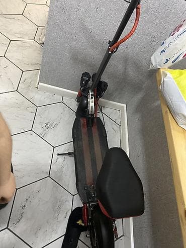 Elektrik skuter – oturacaqlı, güclü və komfortlu - Konstruksiya