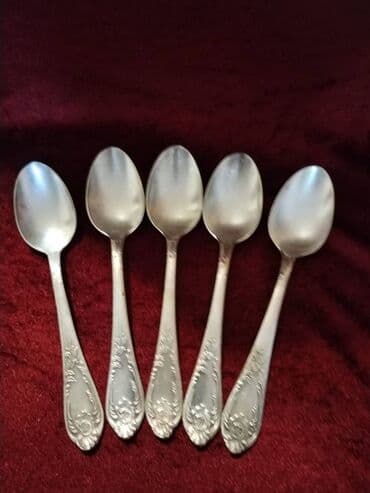 qaşiq: Qaşıq dəsti, 5 ədəd нерж — 1