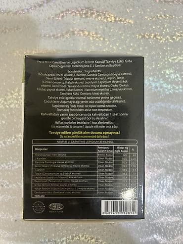 dercos şampun qiyməti: HHS Bitkisel Ürünler – A1 L-Carnitine & Lepidium bitki tərkibli — 2