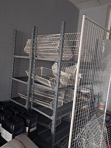 Hazır biznes: Mağaza və anbar üçün metal rəf sistemi və aksesuarları Təsvir: - — 5