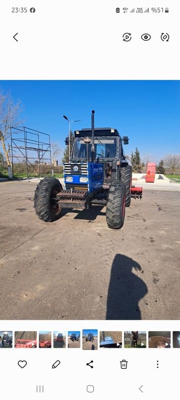 bu avtomobil traktor variantı: Traktor New Holland 2002, 2002 il, 110 at gücü, motor 0.6 l, İşlənmiş — 3