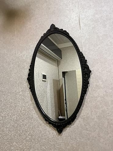 Güzgü Divar üçün, Oval, Dekorativ, Naxışlı