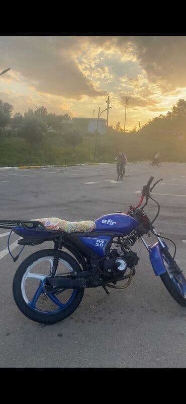 Tufan M50 moped/motosiklet - Rəng: mavi (gövdə və disklər mavi lalafo.az -da Tufan M50 moped/motosiklet - Rəng: mavi (gövdə və disklər mavi