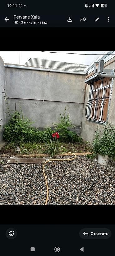 mawtagada kiraye evler: Həyət evi satılır – daş hasarla çevrili həyət və qapalı darvaza. 70 — 5