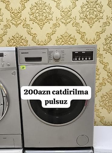 SHIVAKI AWT-0715 ön-yükləməli paltaryuyan maşın - Yükləmə: 6 kq -