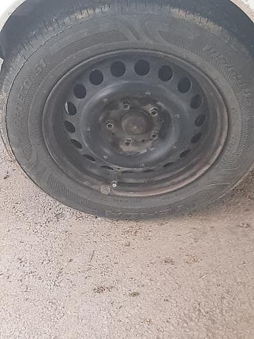 chevrolet aveo disk: Dəmir diskli avtomobil təkəri 4 ədəd disk - Ölçü: 195/65 R15 (şin — 1