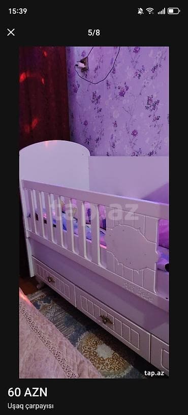 kitab dolabı: Oğlan və qız üçün, Çarpayı, Bazasız, Matrassız, Siyirməli — 3