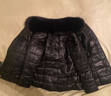 fosfor kurtka: 580 manata alınıb, təmiz dəri orginal mexdir Geyilməyib etiketi — 8