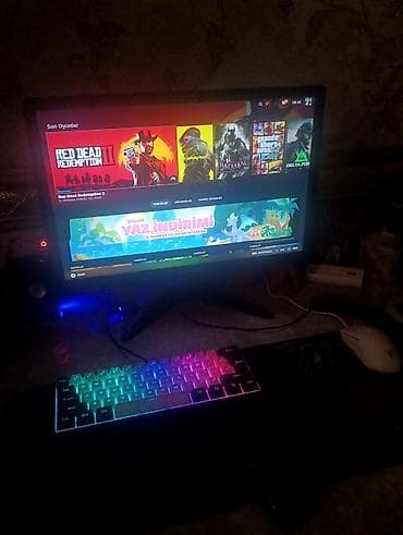 mini pc computer: Neytron 24" oyun monitoru 75HZ YENİLEME SÜRƏTİ ucuz qiymete satilir — 1