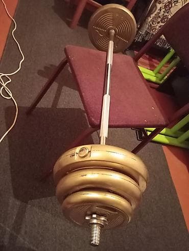 İdman formaları: Ştanq, Çəki: 22 kq, Yeni — 9