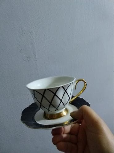 Чайный набор, цвет - Белый, Фарфор — 3