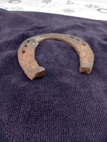 u profil: Dəmir nal (at nalı) - Material: ağır, bərk döyülmüş dəmir - Forma: U — 2