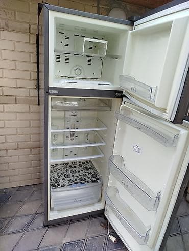 şirvan ikinci el: 2 qapılı Whirlpool Soyuducu Satılır, rəng - Boz — 2