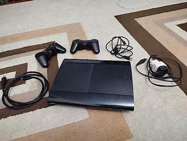 sert disk: Sony PlayStation 3 (PS3) Super Slim oyun konsolu seti Komplekt: - PS3 — 3