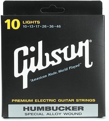 gitara simləri: Gibson elektro gitara ucgun 1 dest sim
Model: SA 10 — 1