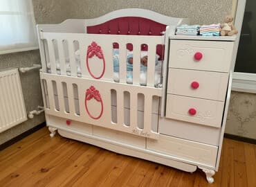 pəncərə barmaqlığı: Qız üçün, Dördbucaq, Beşik, Dəstsiz, Matras ilə, Yellənmə mexanizm ilə — 1